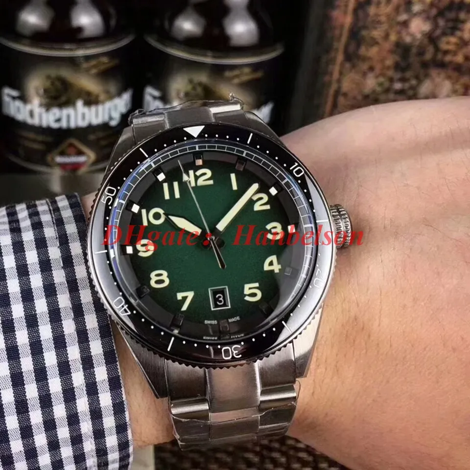 NOVO Luxusuhr relógios movimento automático moldura de cerâmica pulseira de metal relógio masculino orologio di lusso de alta qualidade relógios de pulso esportivos286o
