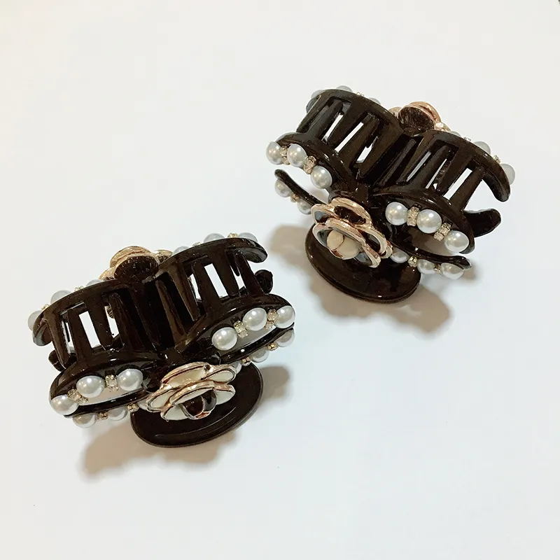 6X4CM Mode Koreanische version von importierten Kamelie strass greifen clips mädchen kleine blumen kratzen Für Frauen sammeln haar ornament271n