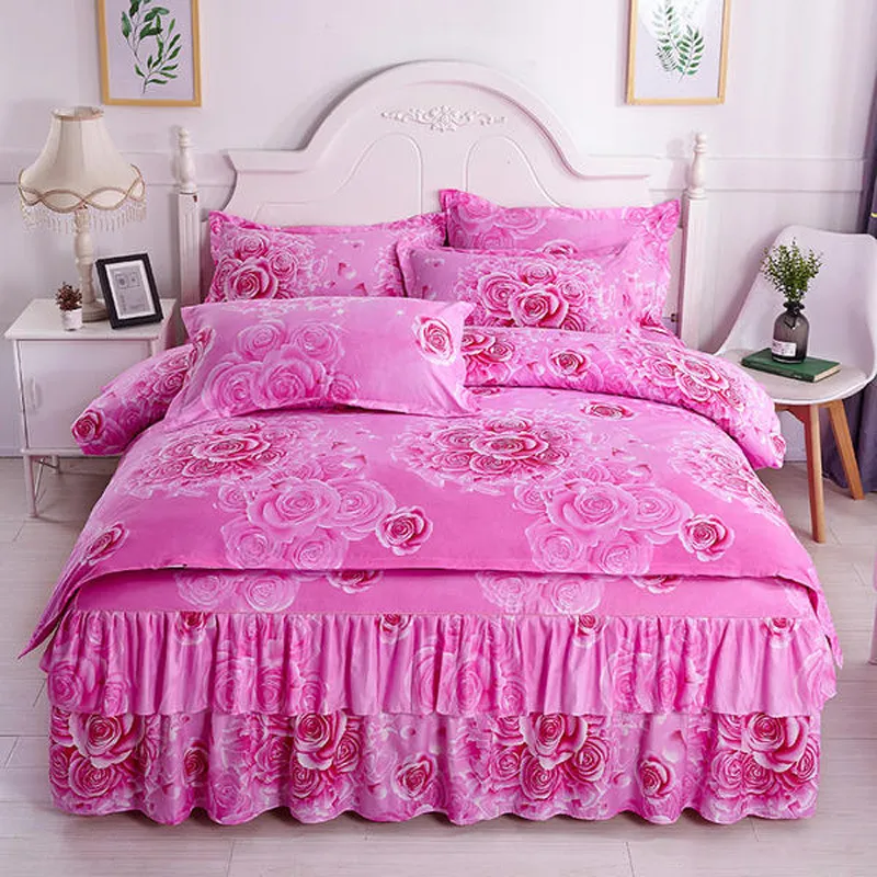 Projektowne kołdry łóżka Zestawy Drukuj bawełniany pościel designerka 1Bed Arkusze mody bawełniane poduszki