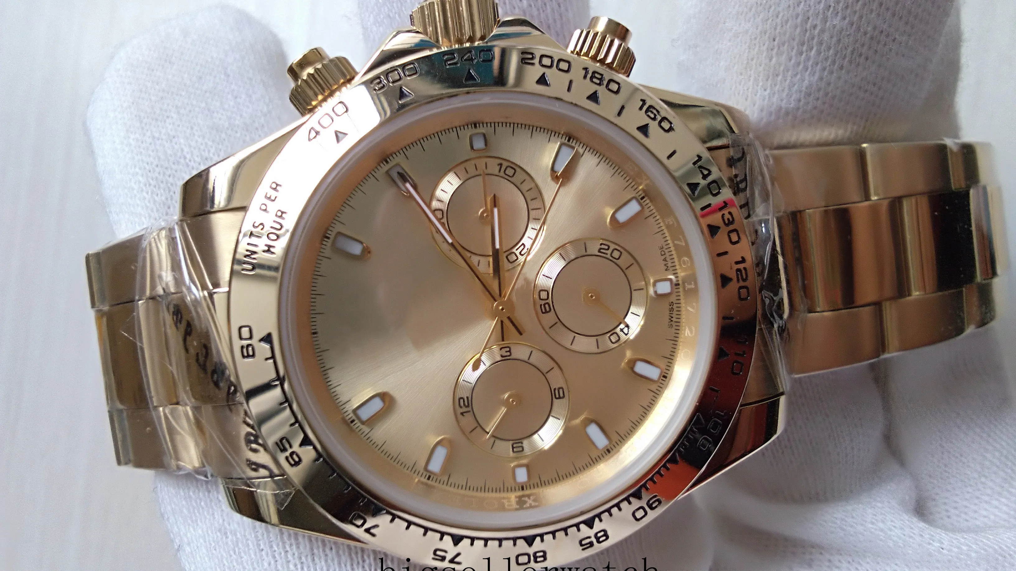 Bestverkopend horloge van hoge kwaliteit 40 mm Cosmograph 116523 116503 Geen chronograaf 18k goud Staal Mechanisch Automatisch Heren Heren W2449