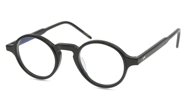 Runde Optische Gläser Marke Brillen Rahmen Männer Frauen Mode Vintage Plank Brillengestell Kleine Myopie Gläser Eyewear187n