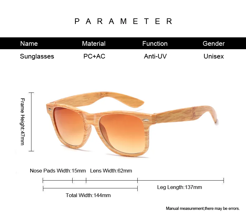 Erkekler Kadın Retro Hipster Kare Ahşap Baskı Klasik Sürüş Güneş Gözlüğü Açık UV400 Gözlük Zarif Ahşap Baskı Güneş Gözlüğü177Z