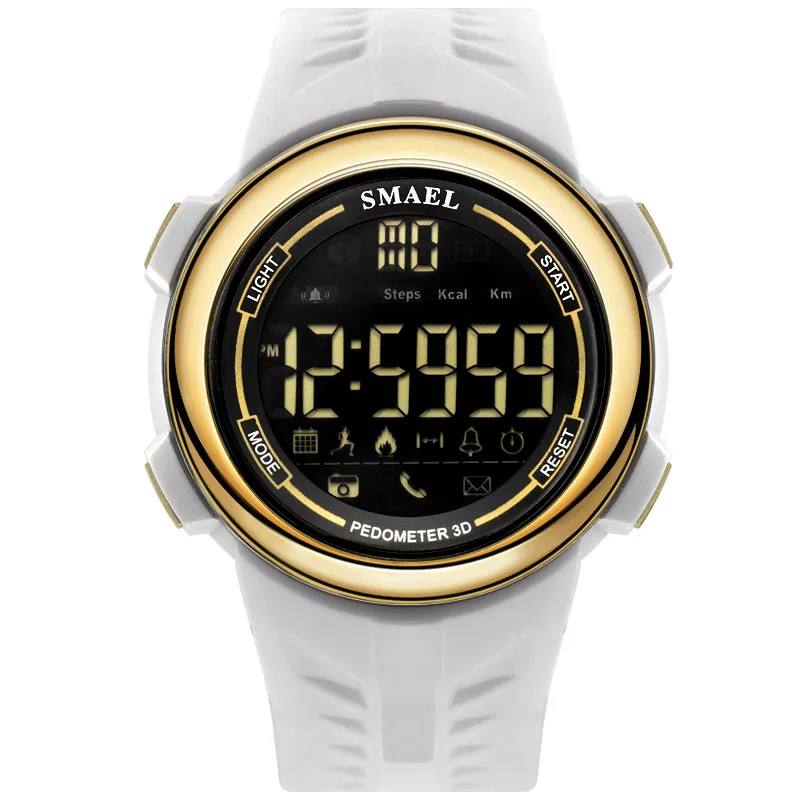 SMAEL montres numériques hommes Sport LED affichage horloge électronique mâle réveils chronographe fanshion montre Hombre homme 1703219O