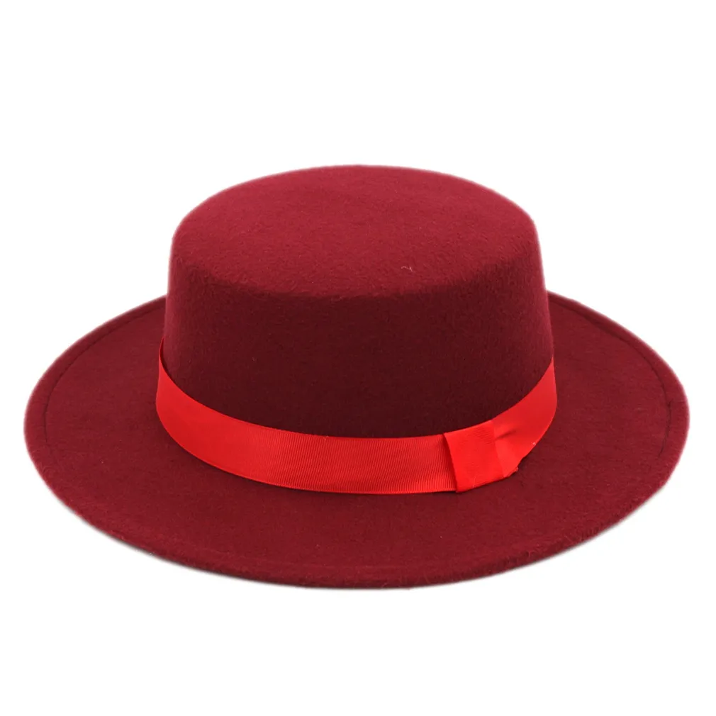 Basit Yaz Kadınlar Sunhat Beach Street Party Sert geniş ağzına kadar domuz eti turta şapka açık bowler sailor derbi kapakları unisex boyutu 5232o