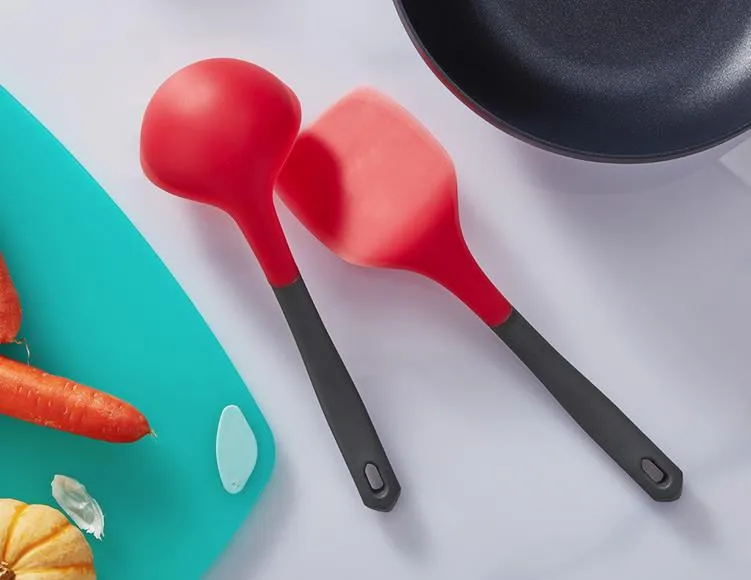 Xiaomi YouPin Kalar Silicone Spoon Spatula Blandat rostfritt stål Köksverktyg Högkvalitativt material Köksutrustning B1264P