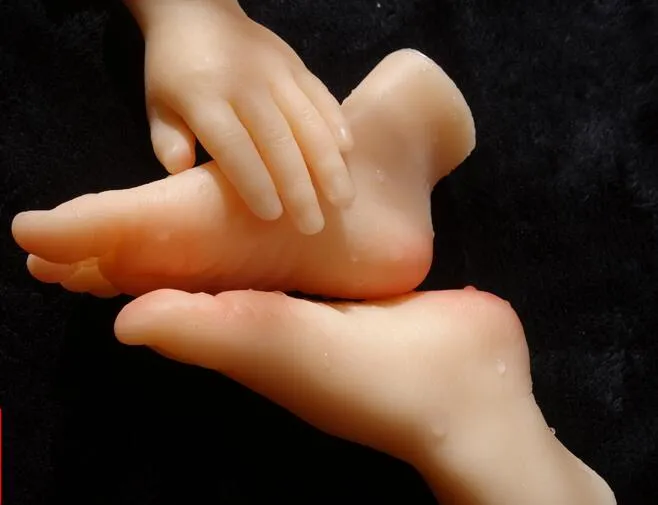 12 cm reallife simulatie vrouwelijke voet mannequin kind schoeisel schieten display rekwisieten pedicure medische acupunctuur schilderen een pie193T