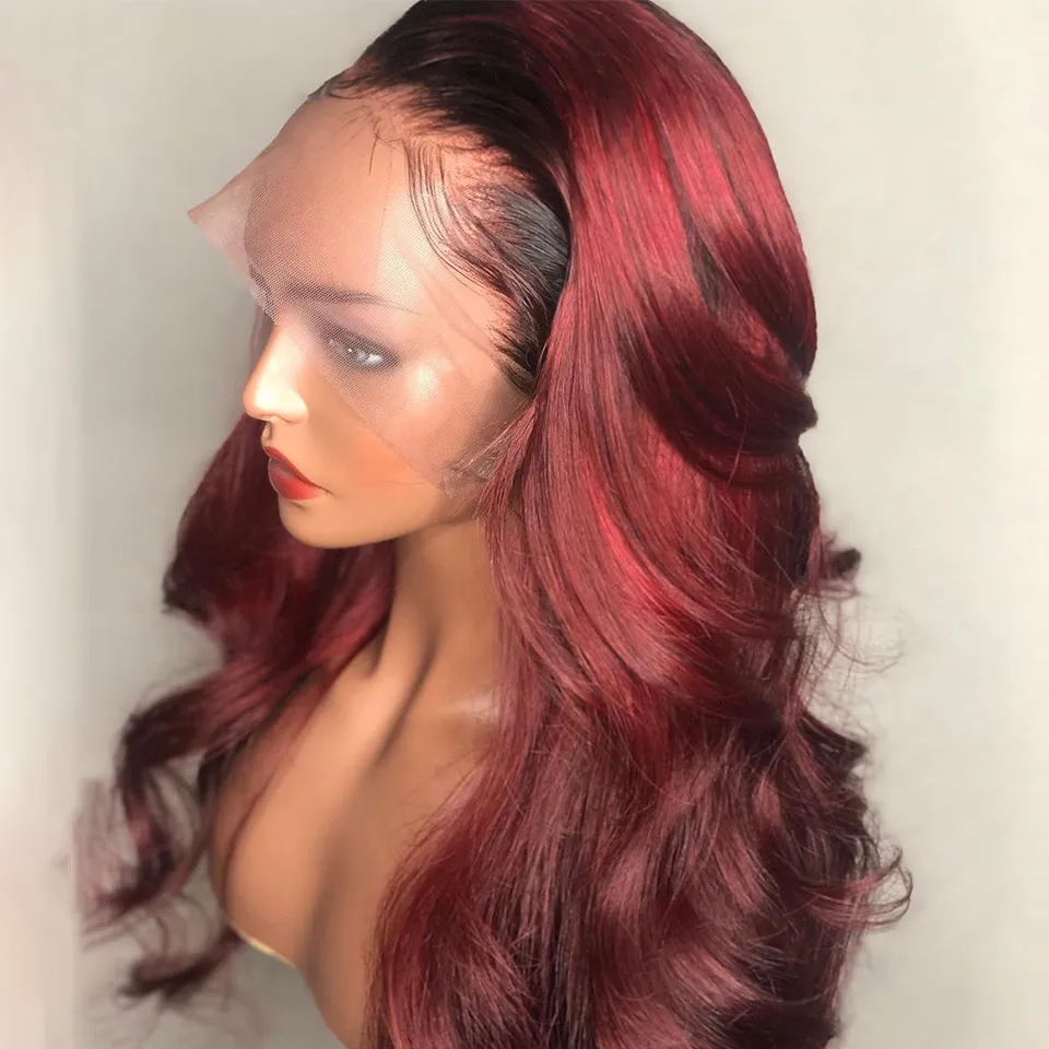 13-4-Body-Wave-1b-99J-Colored-Lace-Front-Human-Hair-Wigs-for-Women-Ombre-Burgundy (1)