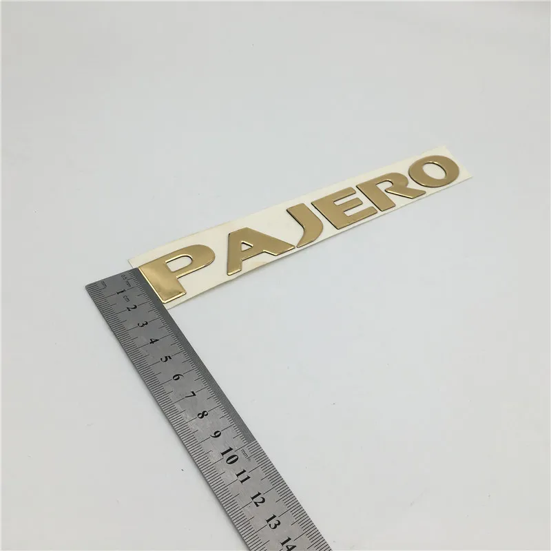 NYTT FÖR MITSUBISHI PAJERO V31 V32 V33 LETTERS BAKT TRAK TRUNK TACKATE EMBLEM BADGE LOGO NAMEPLATE282G