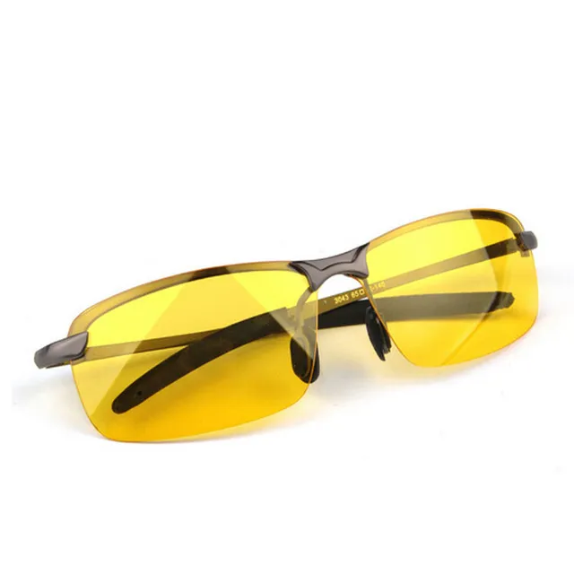 2019 New Arrival Mens Glasses Car Drivers Night Vision Goggles Anti-Glare Polarizer Sun Glasses Polarized Driving Sunglasses233J