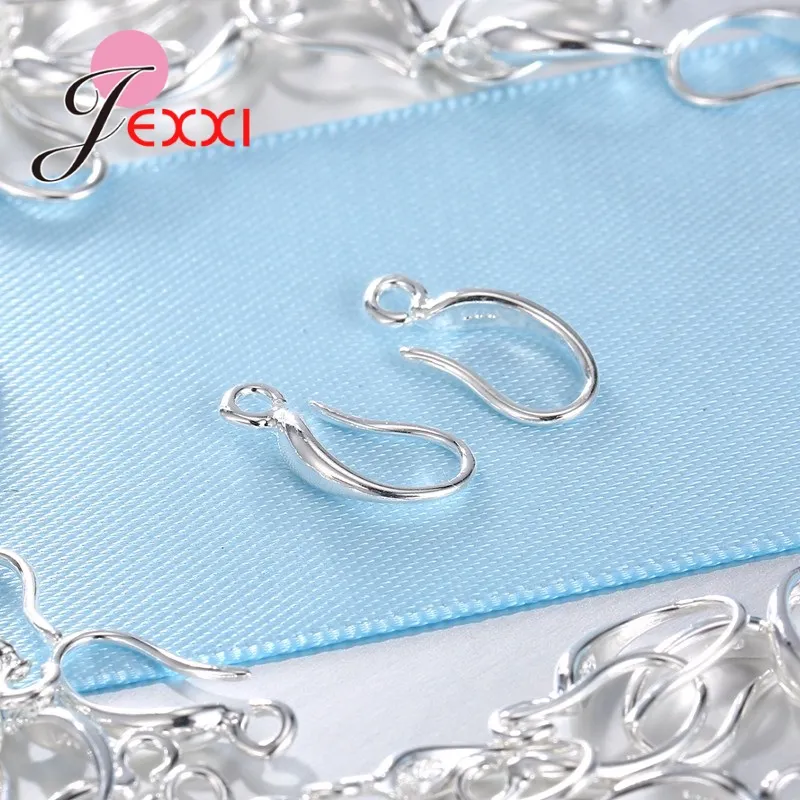 Hele pack 925 Sterling Zilveren Sluiting Sieraden Haken Oorbellen Accessoires Hoge Kwaliteit DIY Sieraden Bevindingen voor Vrouwen5400540