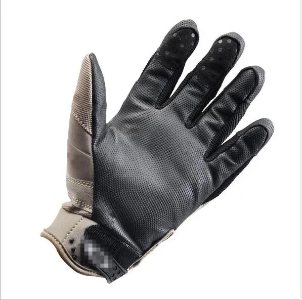 Modne- wojskowe rękawiczki taktyczne Outdoor Sports Army Pełne palce Motocykl odporne na poślizg rękawiczki węglowej CNY1337259A
