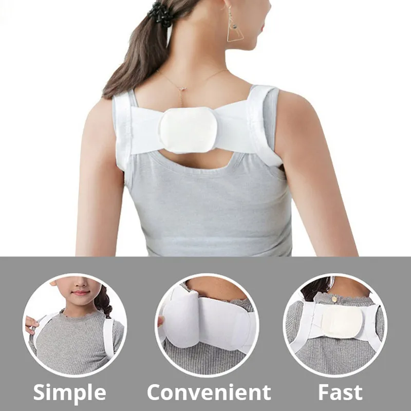 Back Belt Back Brace Support Shoulder Belt Corrector Rectify Rätt Posture Correction Beauty Corset 7014369