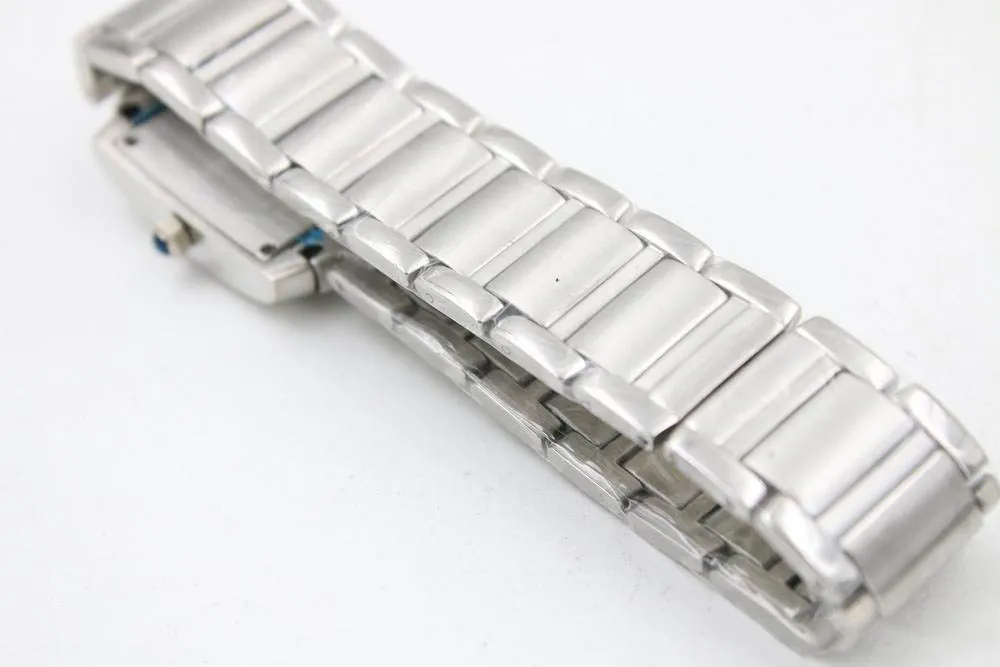Qc Женские часы 29 мм Женский размер Кварцевые часы Tick 748373PX 3169 Хорошее качество Модель из нержавеющей стали с батарейкой Watch202Q