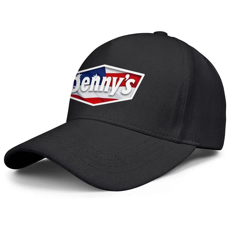 Dennys Pancake House Logo Mens and Womens Justerable Trucker Cap Golf Cool Custom Baseballhats Golden Core Smoke America Fla4704225