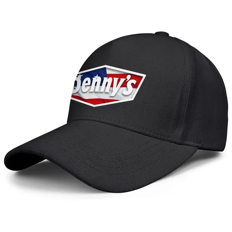 Dennys pancake huizen logo heren en dames verstelbare vrachtwagenchauffeur cap golf cool custom honkbalhats gouden kern rook Amerika fla1286705