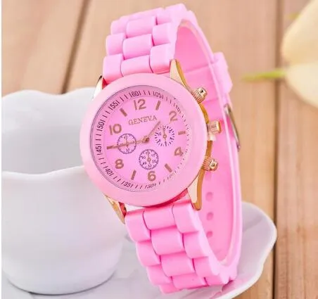 Top Brand Luxury Silicone quartz watch women men ladies fashion bracelt Students wrist watch relogio feminino masculino Clock Whol255R