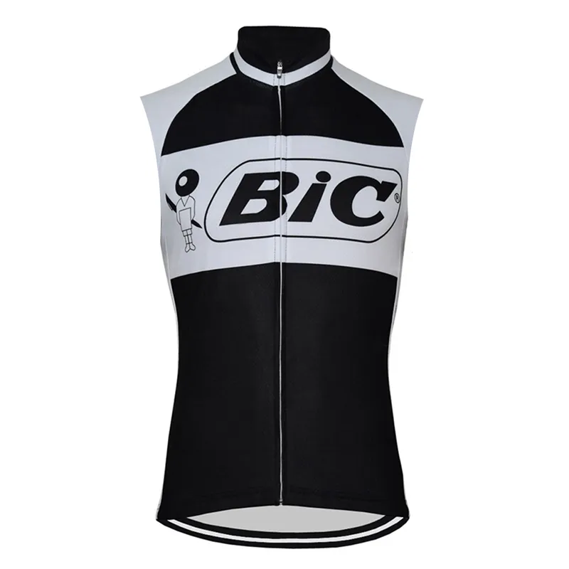 BIC team Fietsen Mouwloos jersey Vest Zomer heren Fiets tops ademend sneldrogend mtb Kleding Fiets Sport Uniform U71705226u