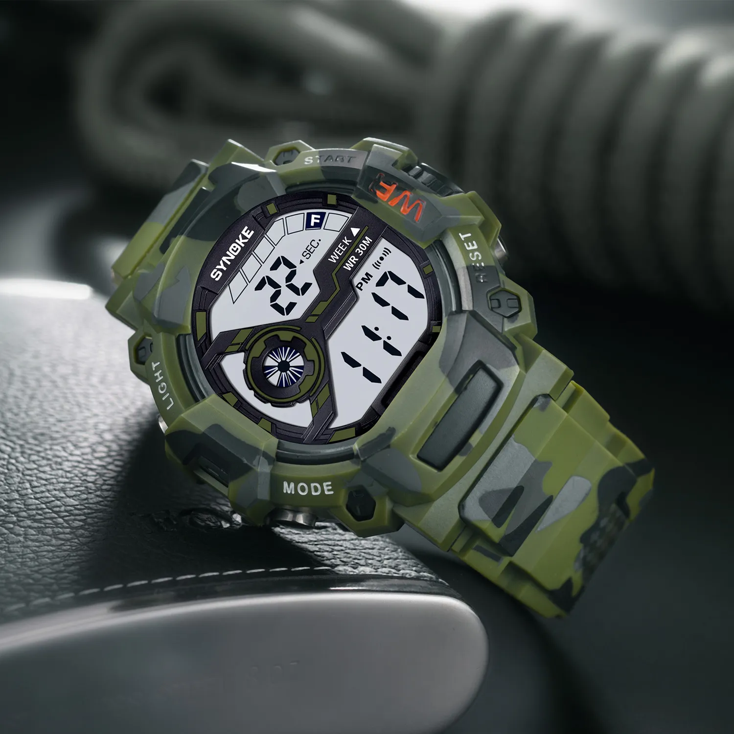 Panars Mash Men Digital Watch Waterproof Outdoor Sport Sports Sport zegarek na rękę LED LED Elektroniczny zegar dla Men2356