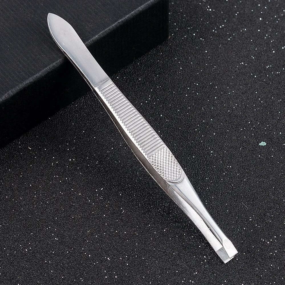 Tweez-hile Tweezers Professionnel Emirie Épaisseur Tweezzer Appartement Tow Toot Inox Prable Petit Sans rouille