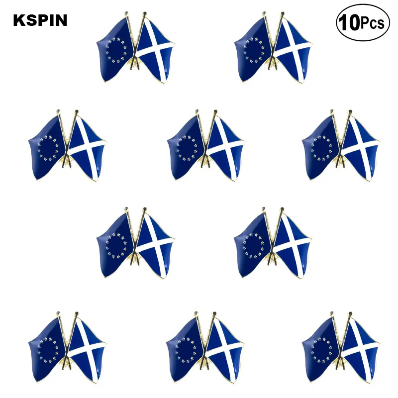 Drapeau de l'Union européenne épinglette drapeau insigne broche broches insignes 10 pièces un 