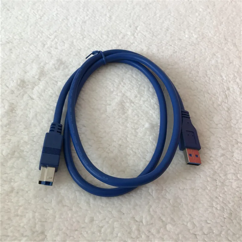 Adattatore USB 3.0 tipo A maschio a porta USB B stampante cavo di alimentazione prolunga dati maschio 1 M blu
