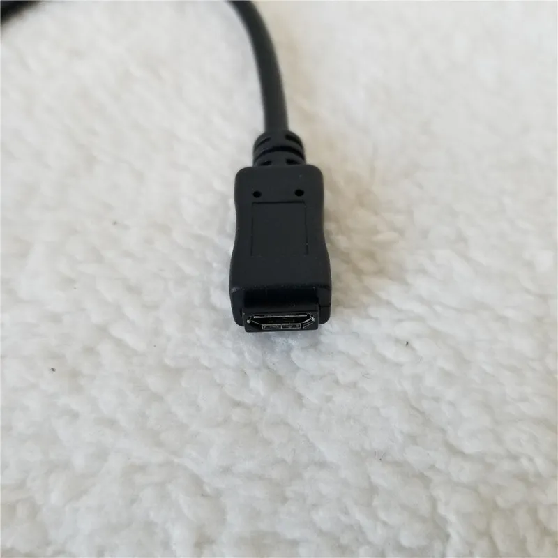 USB 2.0 Mini usb 5Pin Adapter Male to Female Data Extension Cable Black 15cm for Android Phone GPS PC
