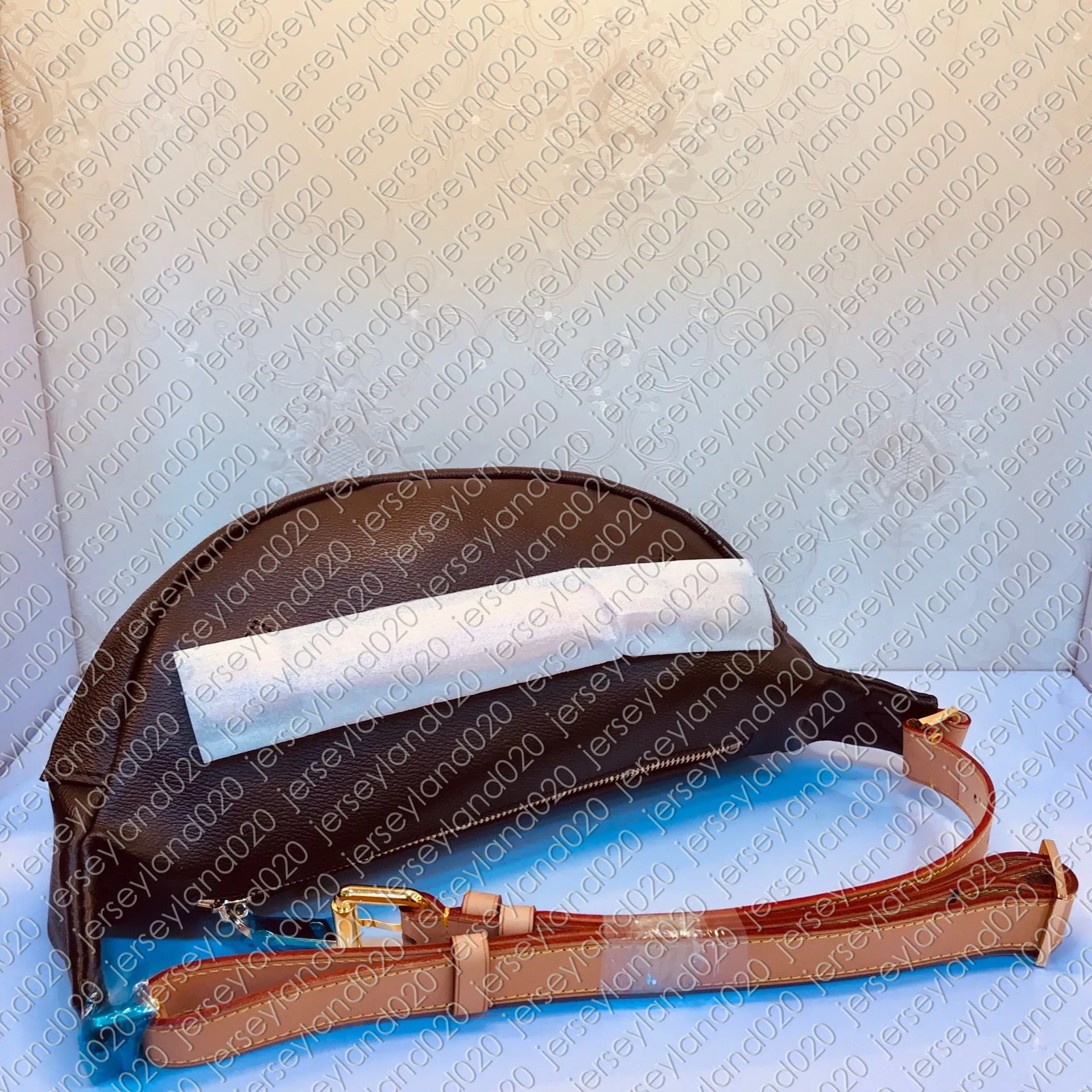 M43644 BUMBAG SAC CEINTURE DESIGNER UNISEX 가슴 허리 벨트 백 브랜드 Waistpack 크로스 바디 어깨 패니 백 팩 미니 포케 트 AC254B