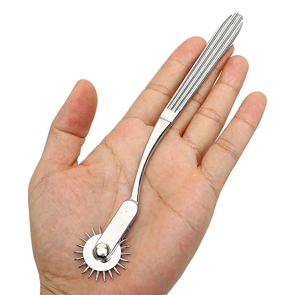 IKOKY Speeltjes voor Koppels Volwassen Spelletjes Sex Roller Wartenberg Pin Wiel Erotische NippleBreast Penis Tong Lichaam Stimulator C181127015441068