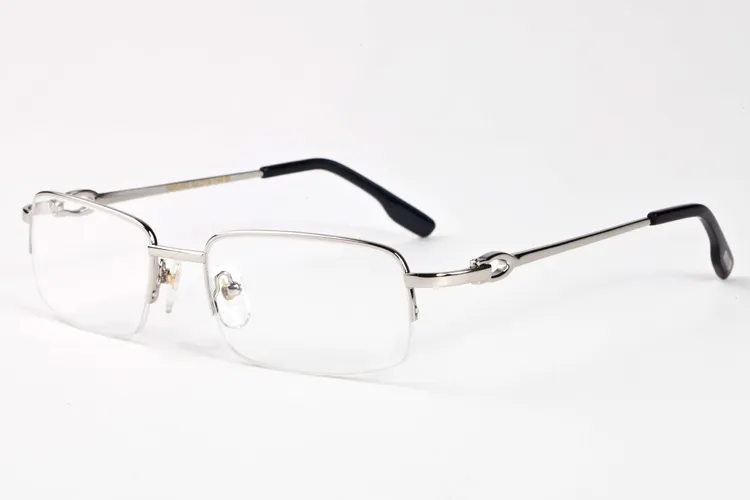 fyrkantiga solglasögon för män buffel horn glasögon nya mode vintage solglasögon för kvinnor klara linser ram spegel lunetter gafas d291s