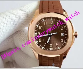 Factory s 40mm Men Wristwatch 5168G-001 5167A-001 Rubber Strap Automatic Stainless Steel Bracelet Luxury Men Watch Shippi291S