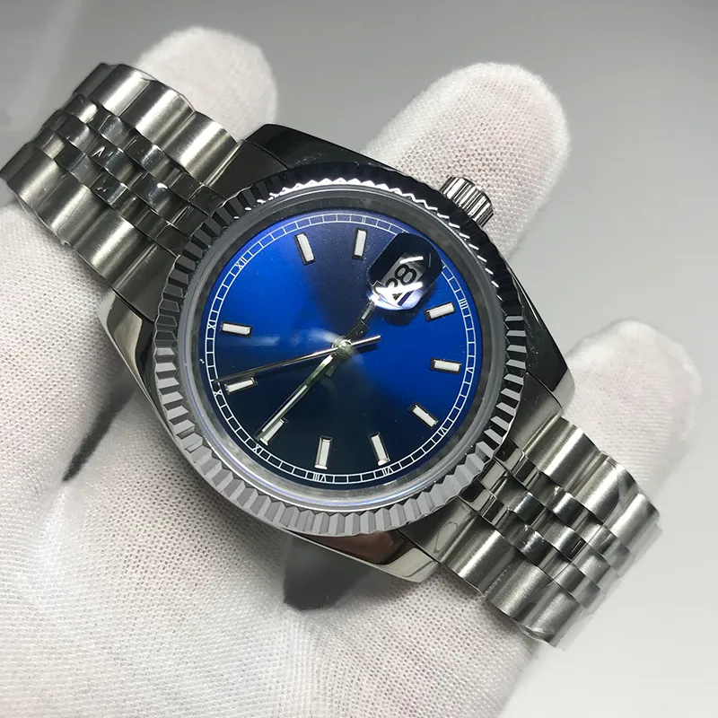 17 kleuren V3 Automatische 2813 Mechanisch Horloge Mannen Datejust 41mm zilveren wijzerplaat effen Sluiting President Mannen Horloges Mannelijke vegen Polswa214y