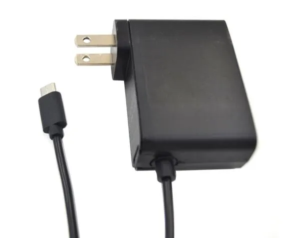 Hem Resevägg AC Adapter Laddare För Nintendo Switch NS Speladapter 5V 2.4A USA EU-kontakt USB Typ C Laddningsport