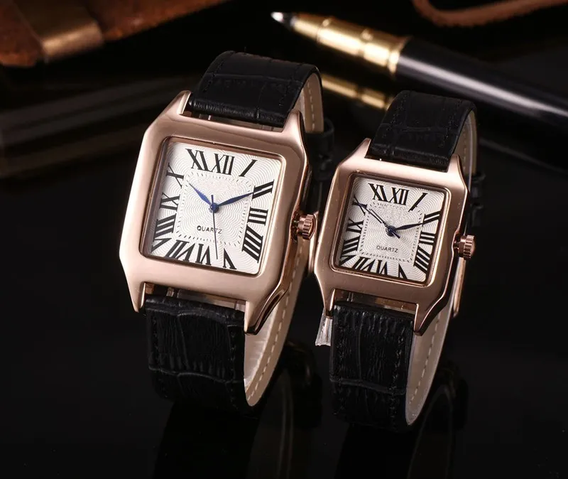 Nuevos modelos de explosión de comercio exterior productos cinturón casual de lujo hombres y mujeres parejas reloj cinturón para hombres reloj pulsera damas 239x