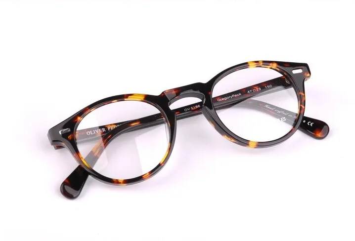 Whole- Glasses Frame OV5186 Gregory Peck Eyeglasses Women Myopia Eyewear Frame with Case255j