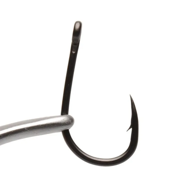 10 أحجام 6# -15# أسود ISE Hook High High Carbon Starbed Fish-Fishooks Fishhooks Asian Carp Pesca Excessories KL283V