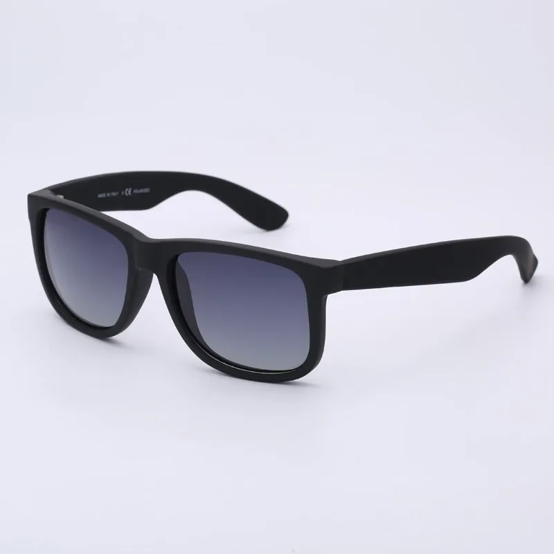 moda Justin Okulary przeciwsłoneczne męskie okulary przeciwsłoneczne spolaryzowane damskie okulary słoneczne des lunettes de soleil ze skórzaną szmatką i ret290J