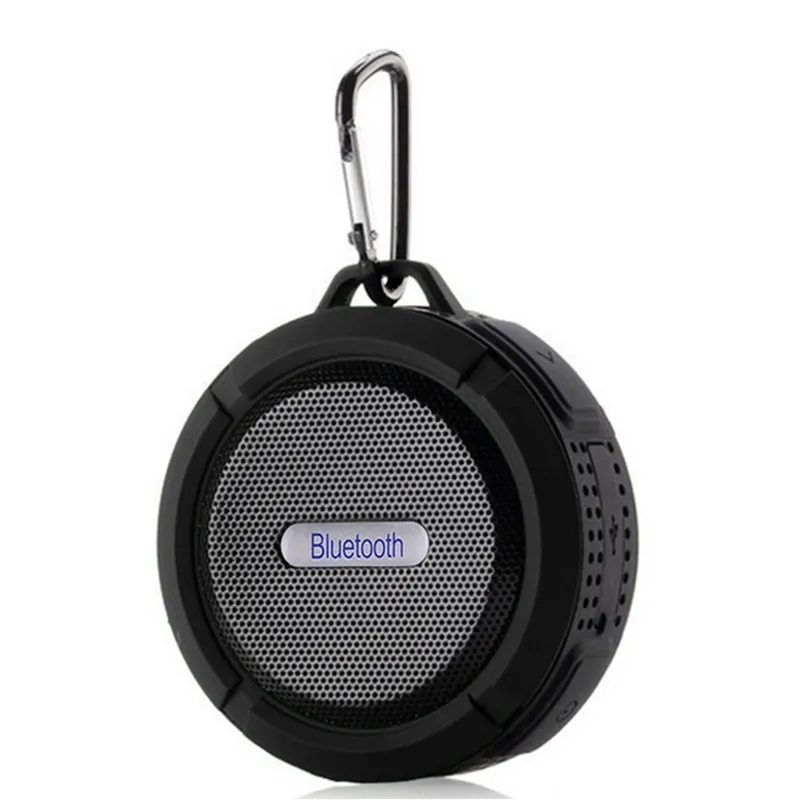 C6 Portable Wireless Mini Bluetooth Speakers Waterproof Subwoofer Sound Box Speakerphone TF Card Handsfree Shower Speaker