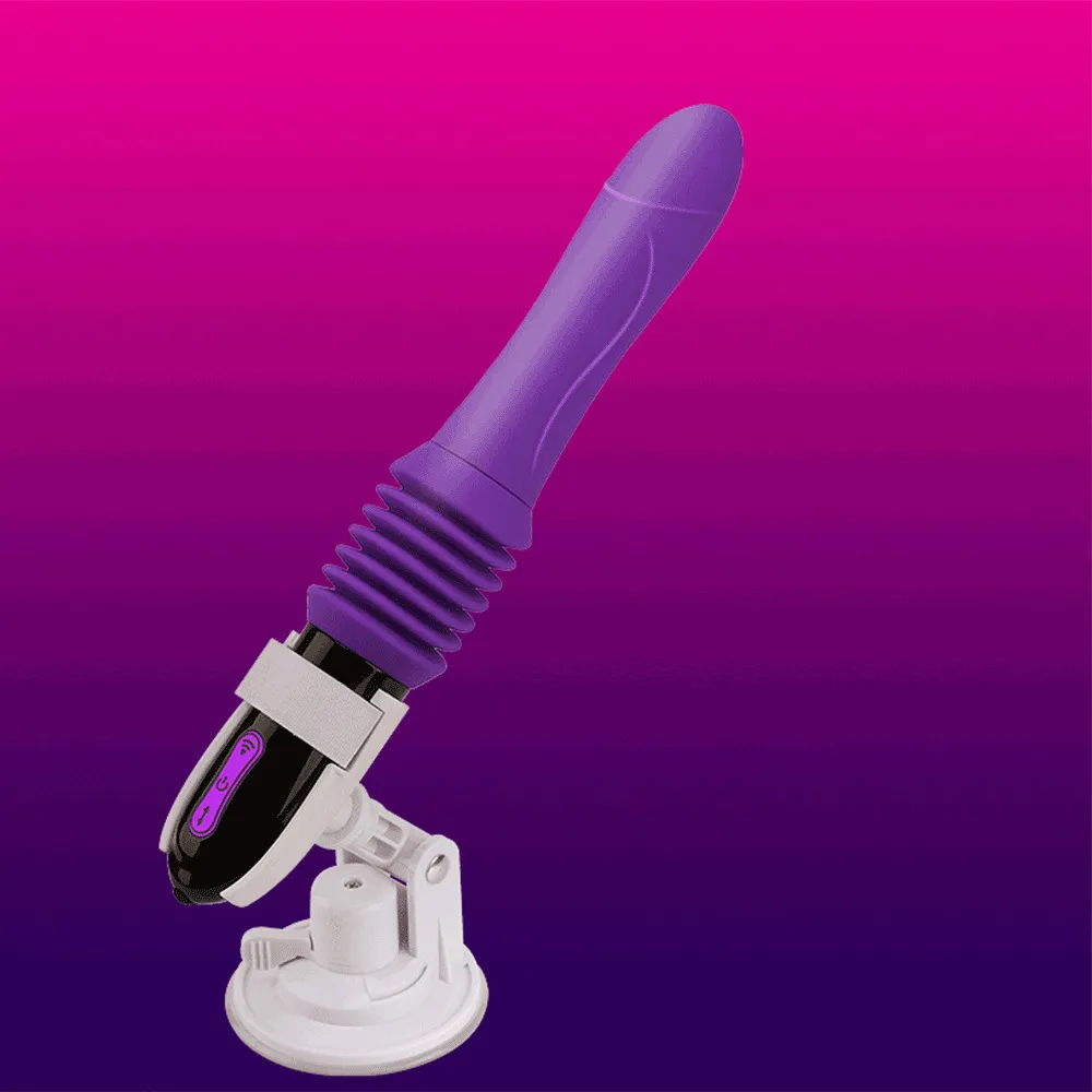 Vatine Automatique Femelle Masturbation Stretching Massager G-Spot Sex Toys pour Women Sex Machine Dildo Vibromator Y190711