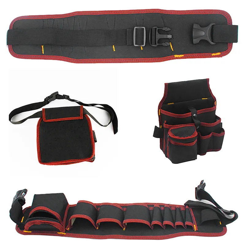 Hardware Mechanics Canvas Tool Bag Utility Pocket Pouch Utility Bag With Belt