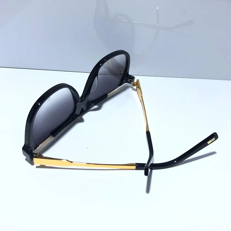 0937 Klasyczna popularna maskotka okularów przeciwsłonecznych retro vintage błyszczące złoto lato unisex styl okulisty UV400 Poluj z pudełkiem 0936 okulary przeciwsłoneczne276f
