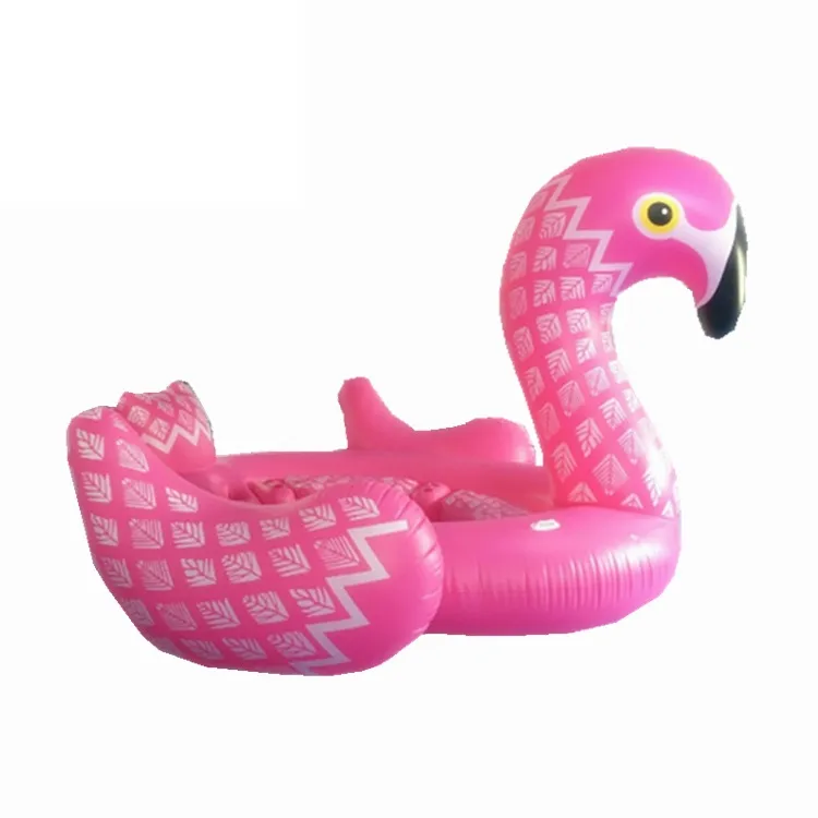 5M Swim Pool Giant Inflatable Unicorn Party Bird Island Big size unicorn boat giant flamingo float Flamingo Island for 6-8person R297o