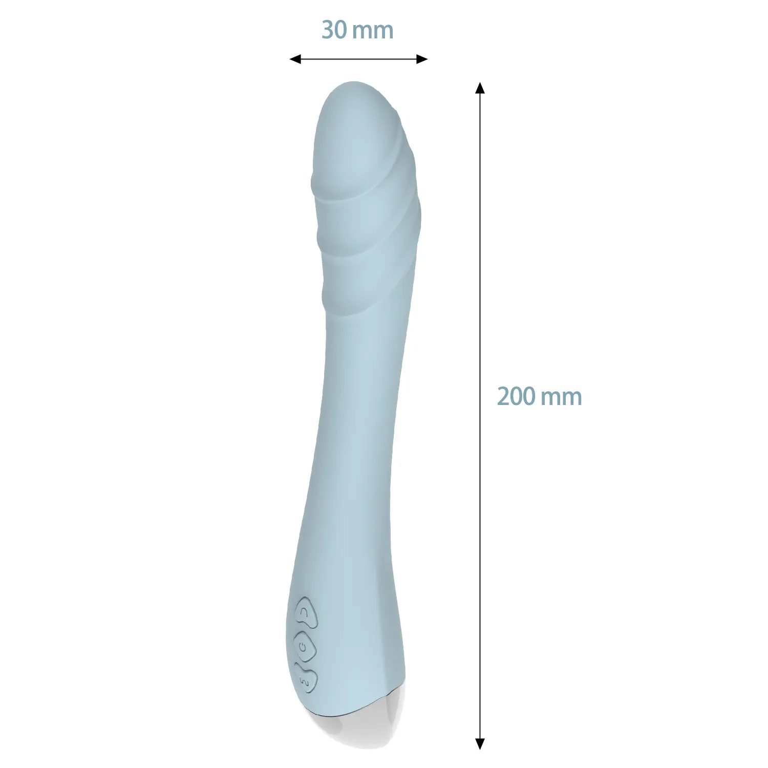 Vibratore del punto G femminile 100% impermeabile stimolatore del clitoride Vibratore del dildo le donne Vibratore Giocattoli del sesso Prodotti adulti Sex Shop Y201118