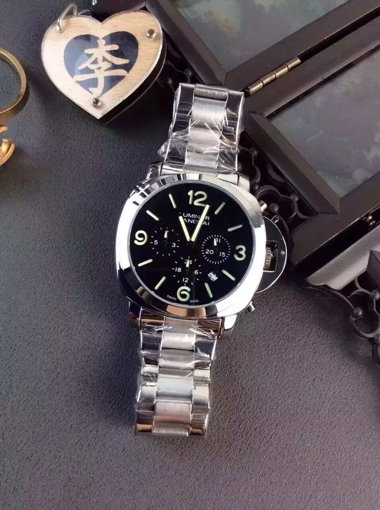 Herrenuhr Deep Ceramic Lünette SEA-Dweller Luminous Stainless Steel mit Six-Pin Timing Men's Watch307S