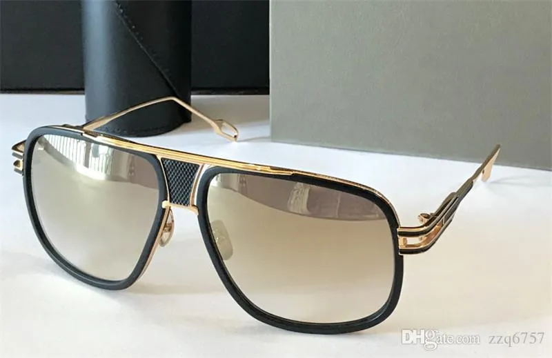 Óculos de sol masculinos da moda gm5, óculos de metal vintage de titânio projetado à mão, estilo moderno, armação piloto, lente uv 400 com case304a