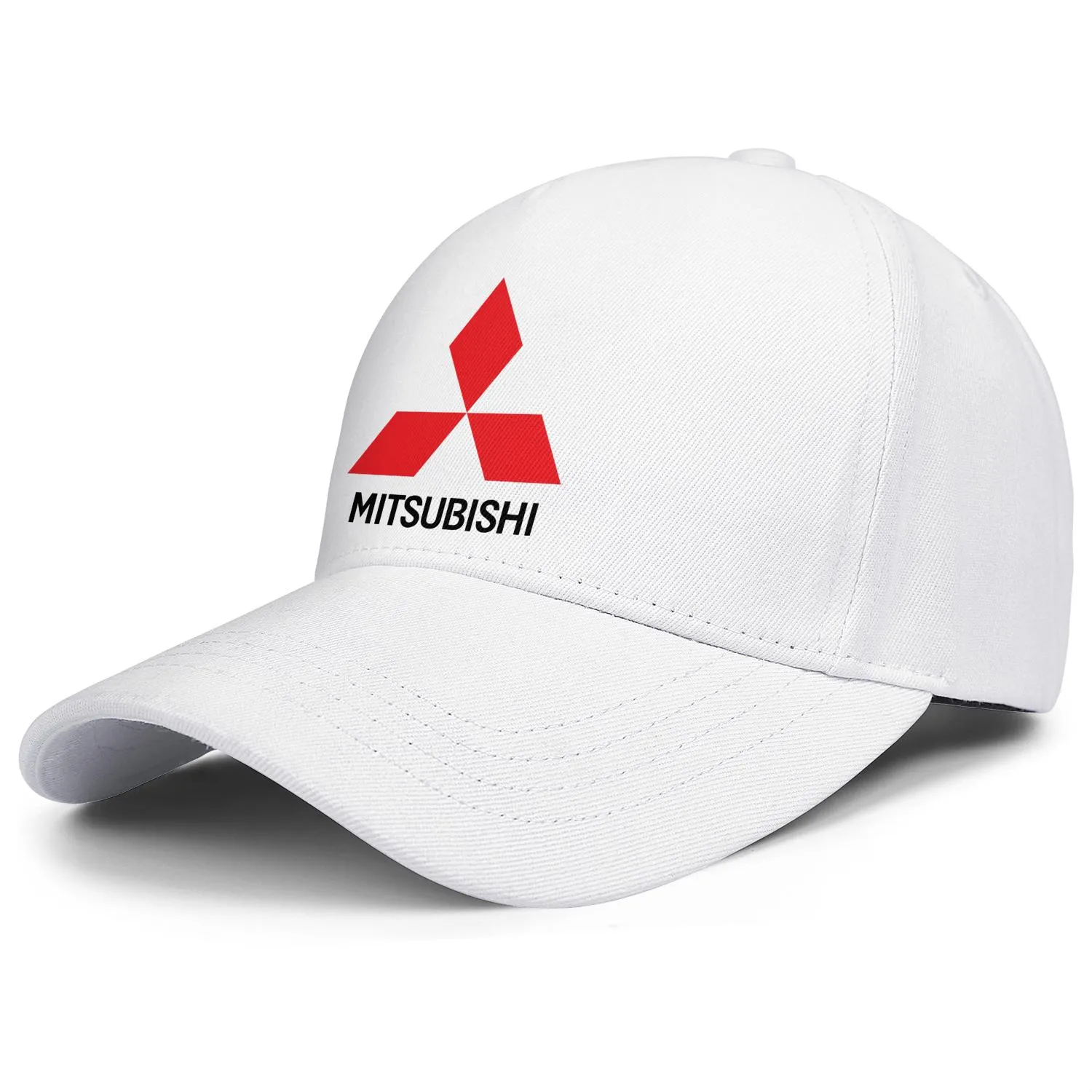 Mitsubishi Distressed Electric Cars Logo Heren en vrouwen verstelbare Trucker Cap Design leeg schattig unieke honkbalhats logo wallpape2146