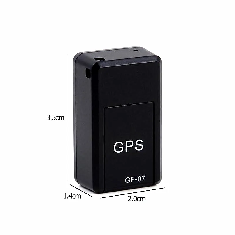 Mini Portable GSM/GPRS Tracker GF07 Tracking Device Satellite Placing مقابل سرقة مركبة الدراجات النارية ، شخص