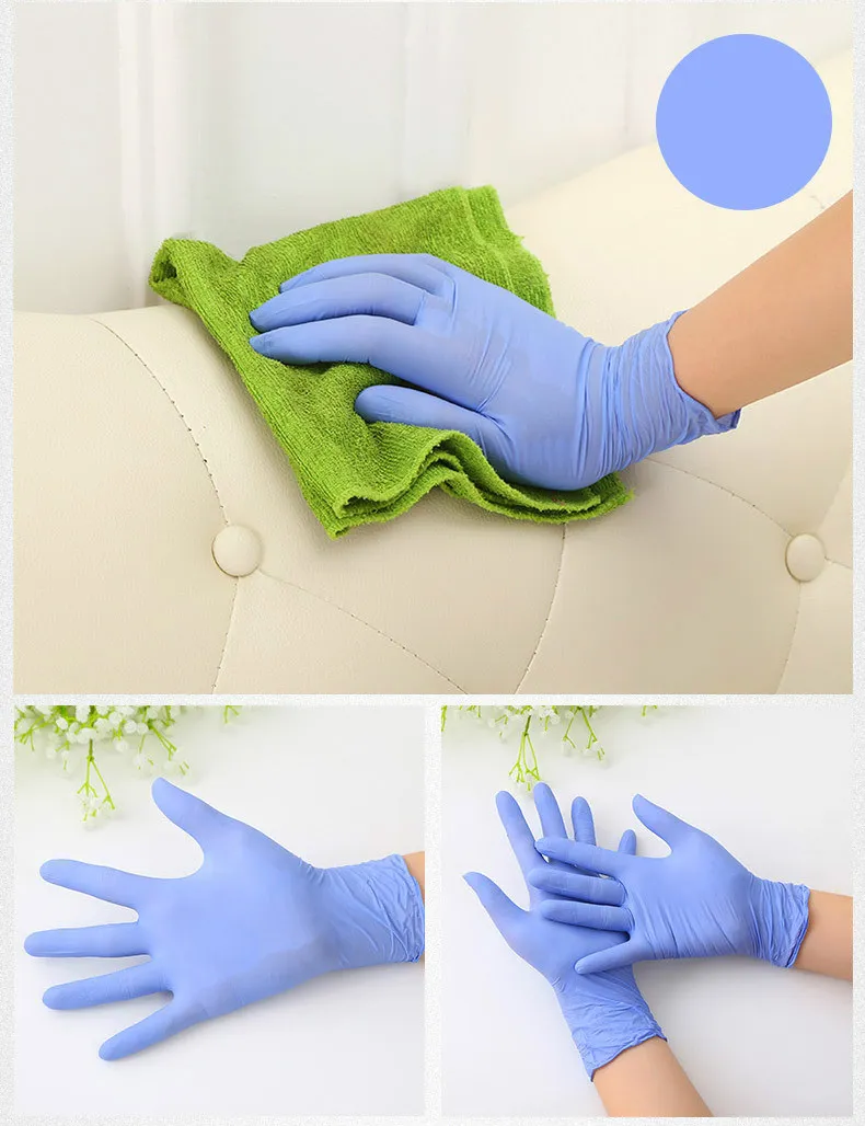Disposable Gloves Home Cleaning Rubber Nitrile Universal Household Garden DHL 7006612