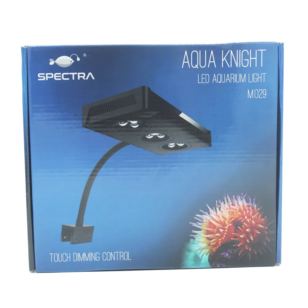 Goedkoopste aanraakdimbare nano-aquariumlamp met flexibele montagearm voor 30-50 cm riftank269S