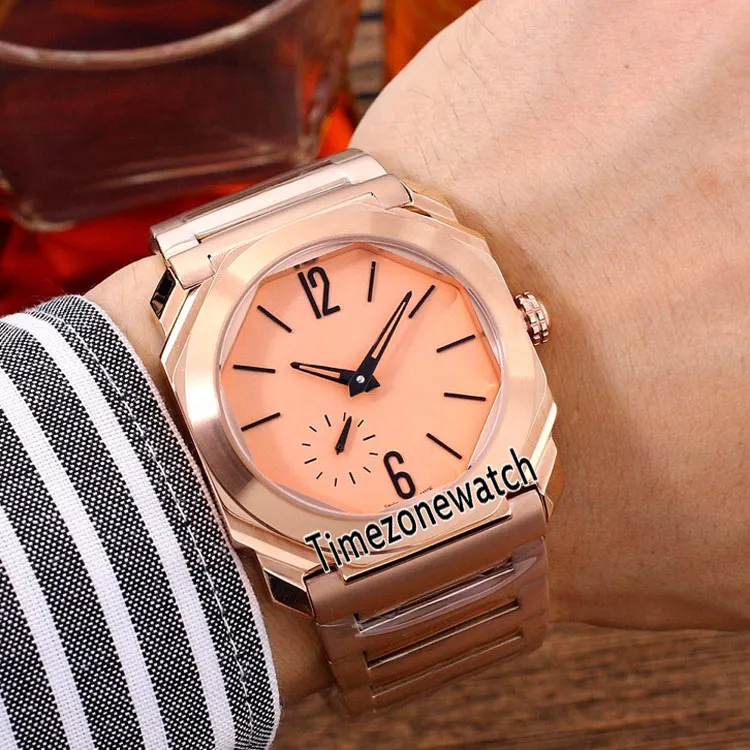 Nowy Octo Finissimo 103011 stalowa szary tarcza Automatyczna męska zegarek Bransoletka ze stali nierdzewnej Sports Watches