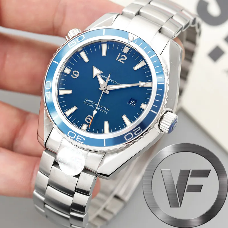VFactory сапфировые мужские часы 43 мм 2813 SS новые модные часы с автоматическим механизмом мужские механические 007 наручные часы267E